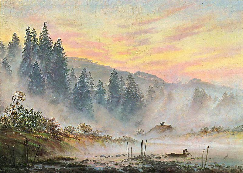 The morning, Caspar David Friedrich